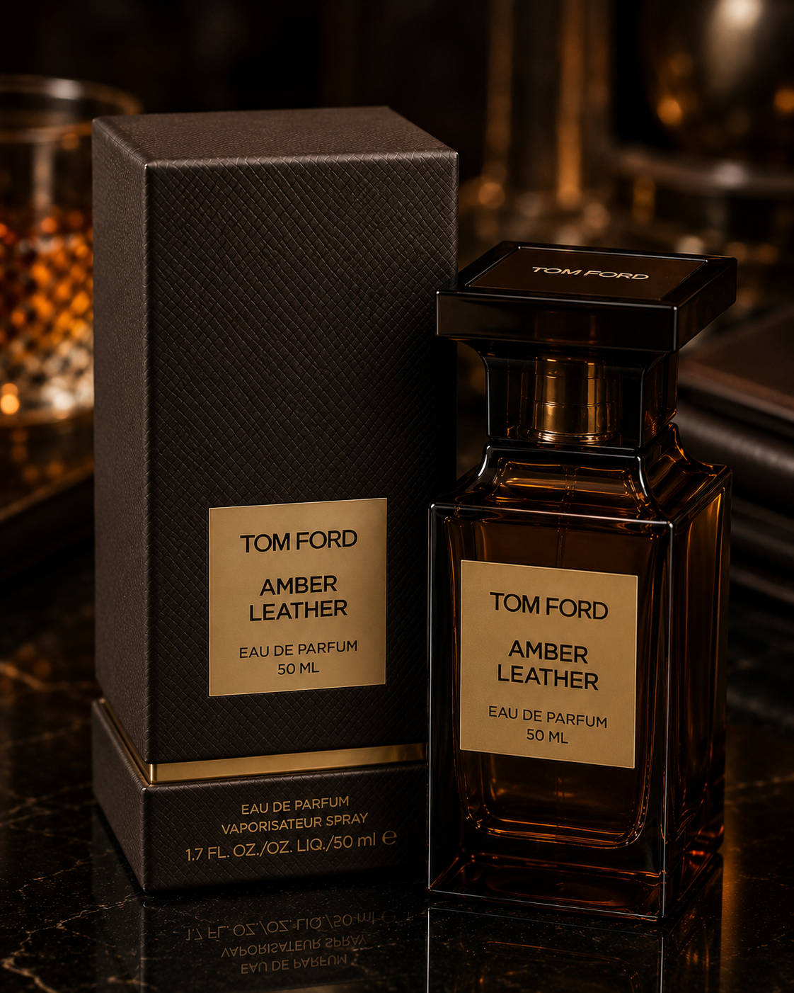عطر گرمی تامفورد آمبر لدر