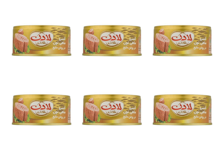 تن ماهی لادن طلایی 6عددی -اقساط 4 ماهه