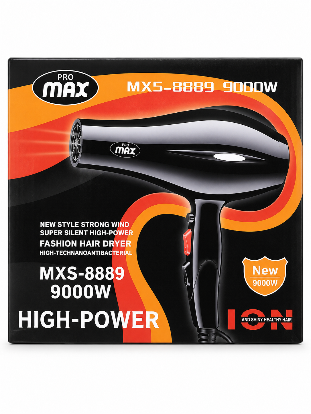 سشوار 9000 وات مکس پرو مدل MXS-8889