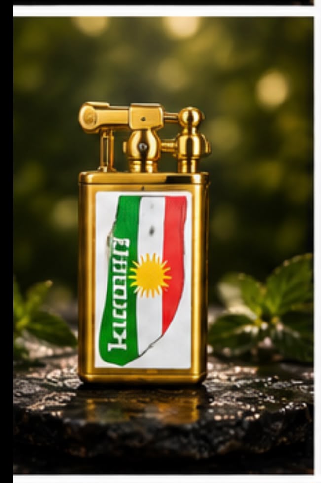فندک فلزی سنگی طرح دار